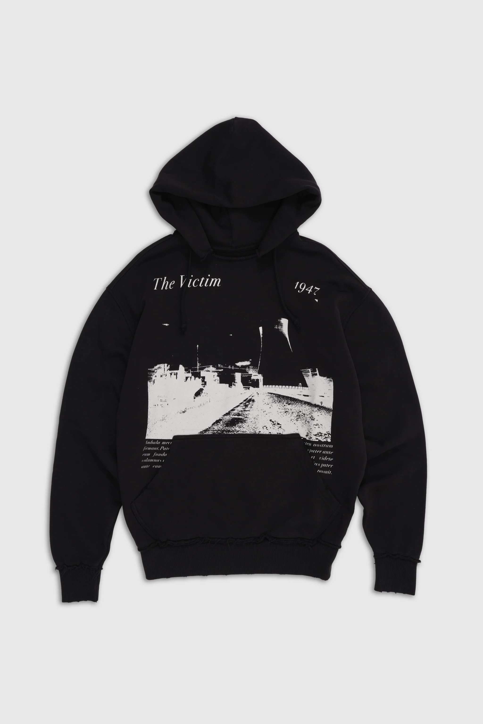 1947 Black Hoodie