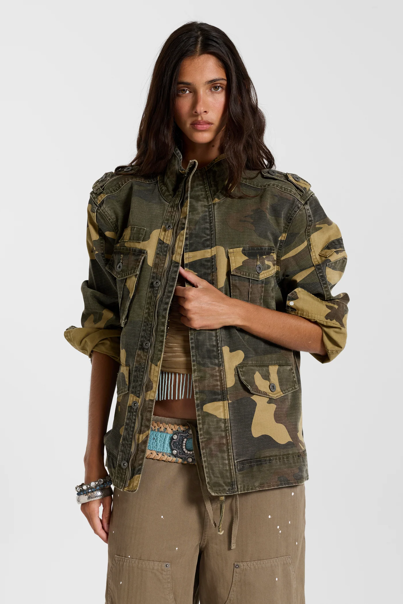 Field Camo Ripstop Jacket 4 Field Camo Ripstop Jacket