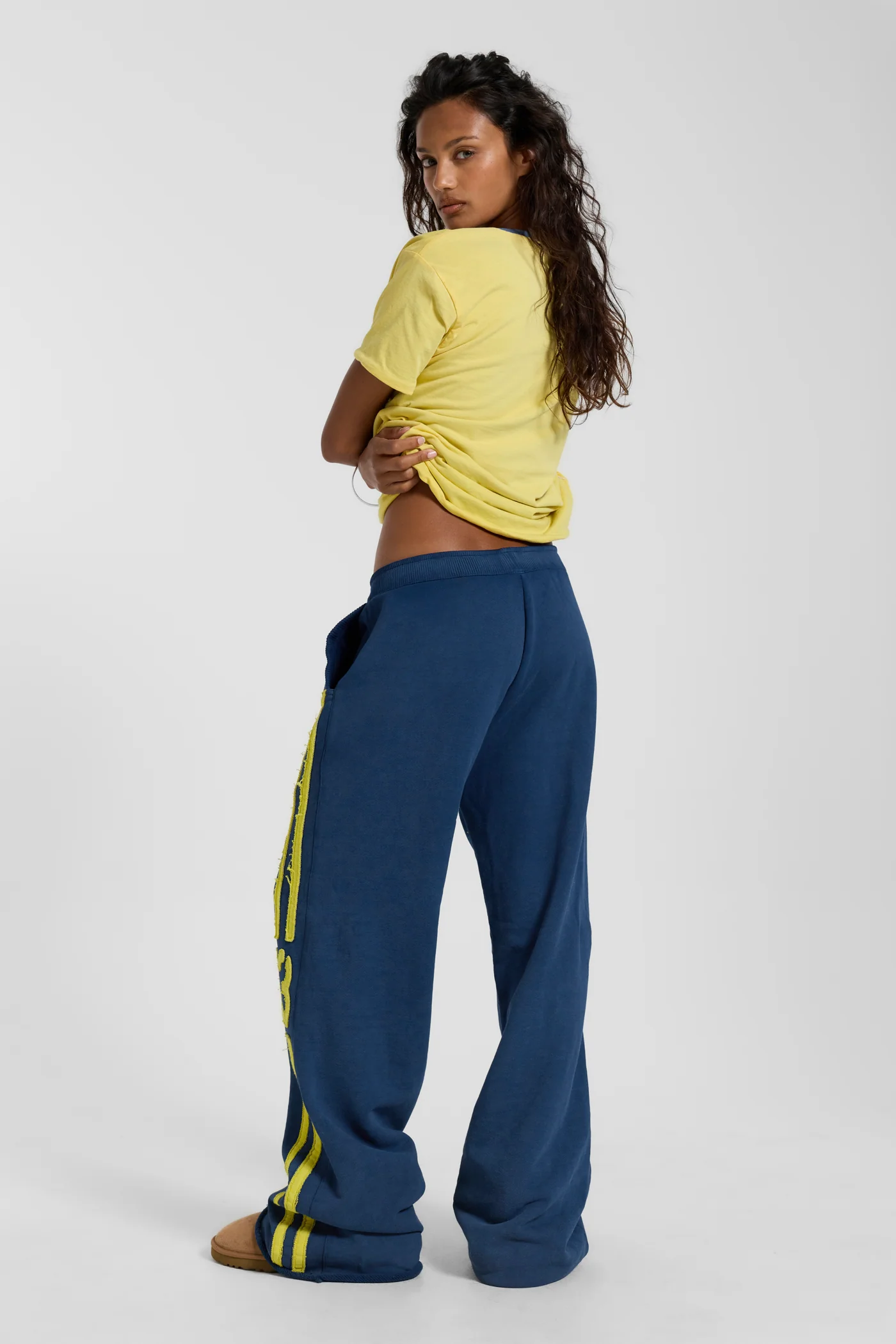 13 Stripe Straight Jogger in Navy 3 13 Stripe Straight Jogger in Navy