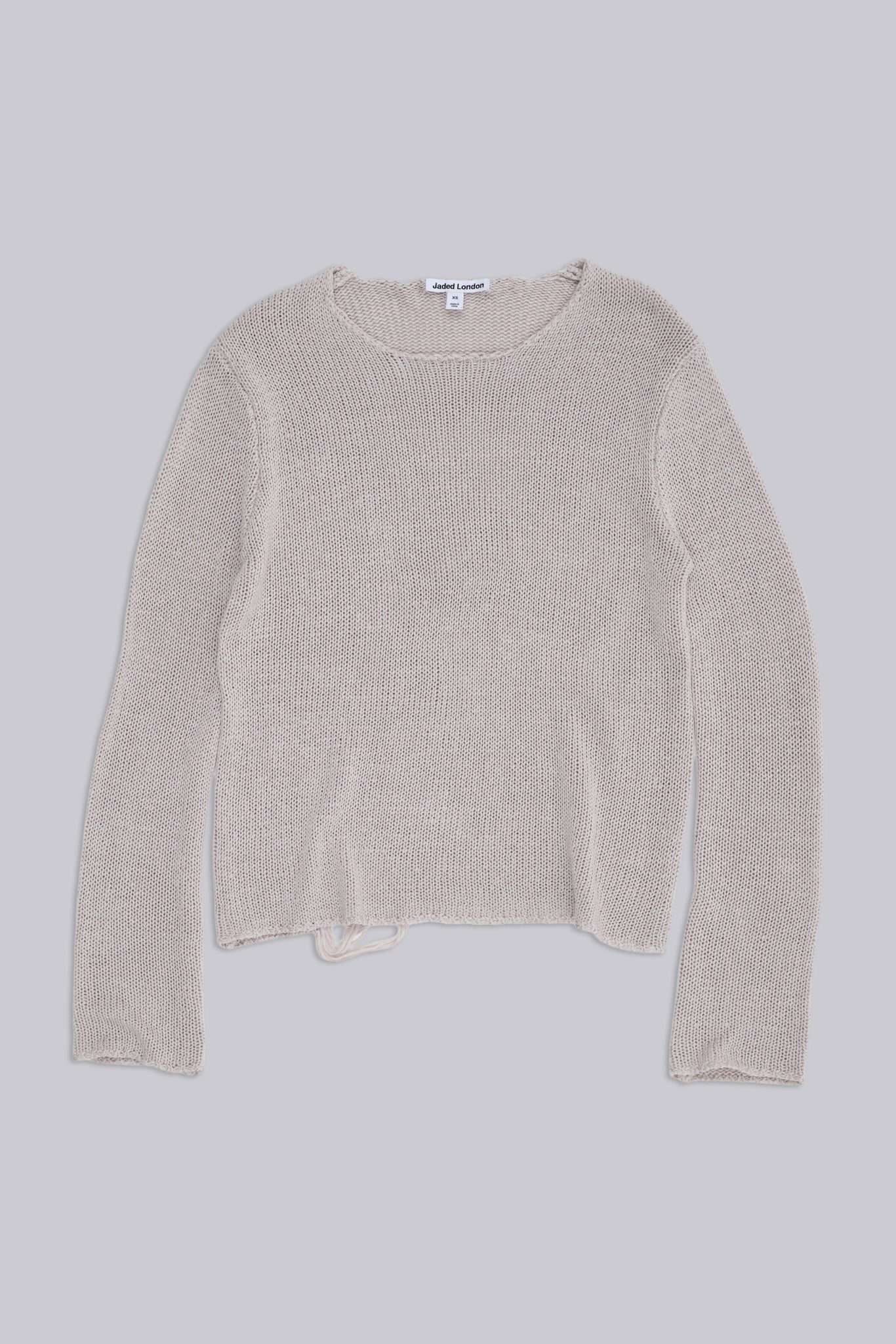 Wilson Knit Jumper in Grey