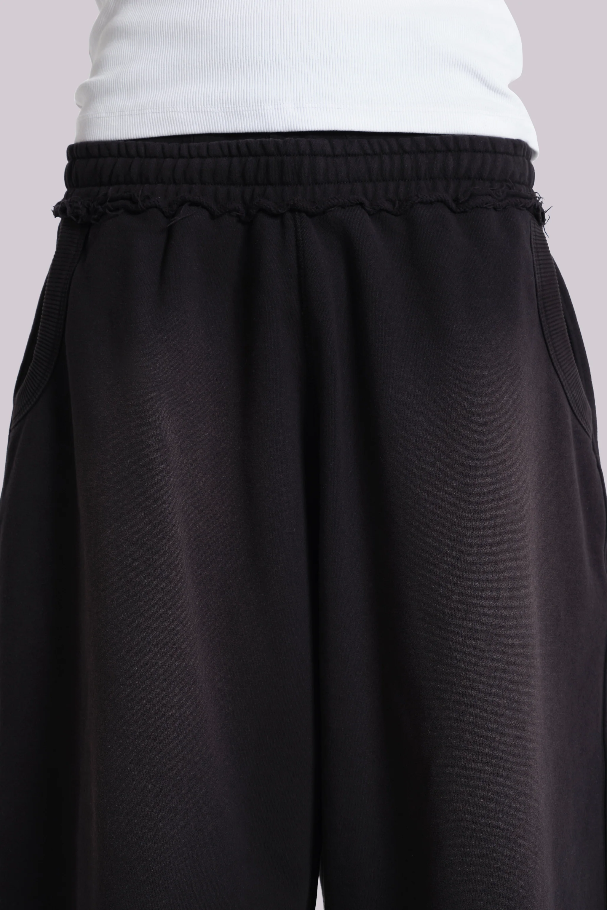 Washed Black Monster Jogger Baggy Shorts 6 Washed Black Monster Jogger Baggy Shorts