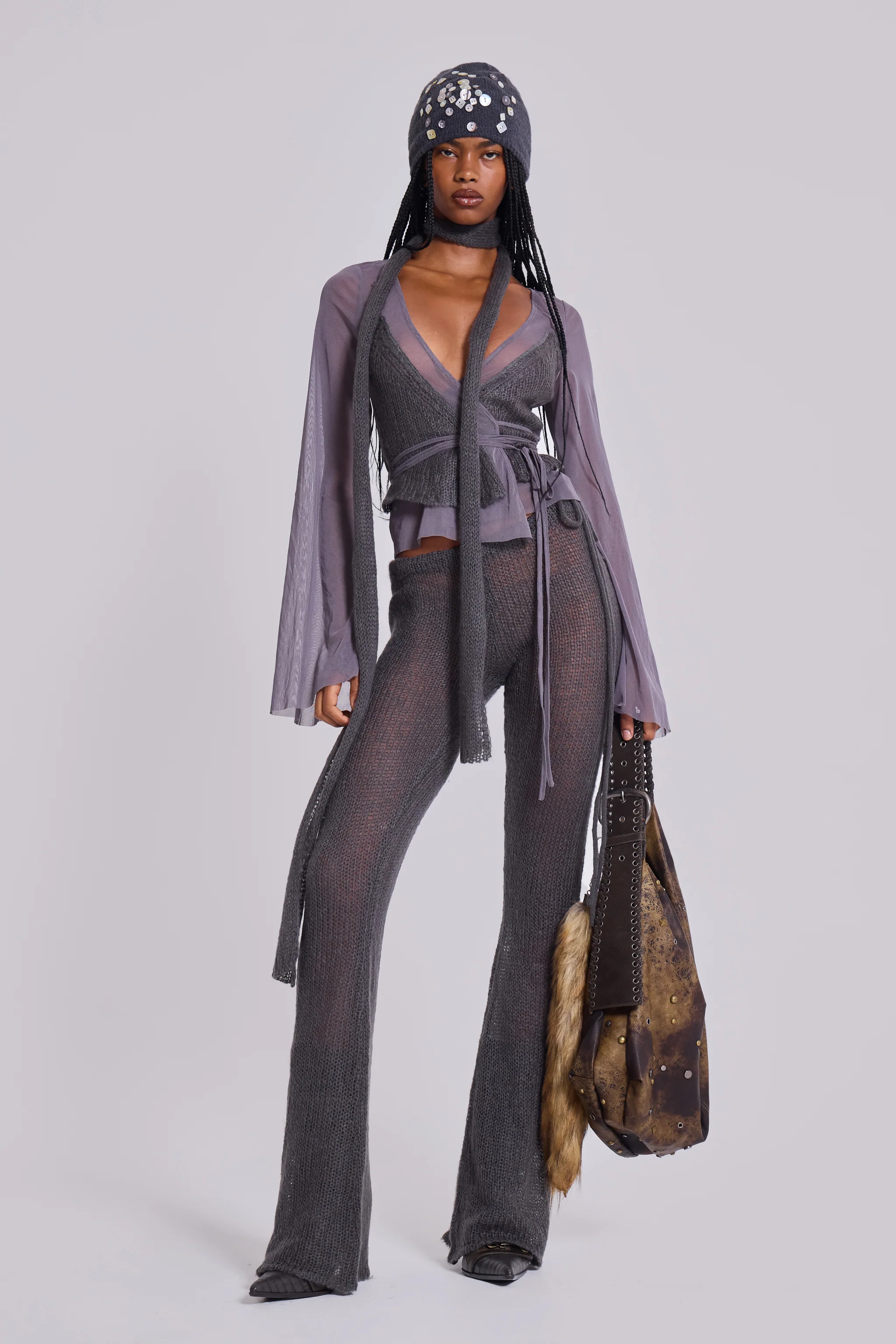 Leila Knit Trousers 1 Leila Knit Trousers