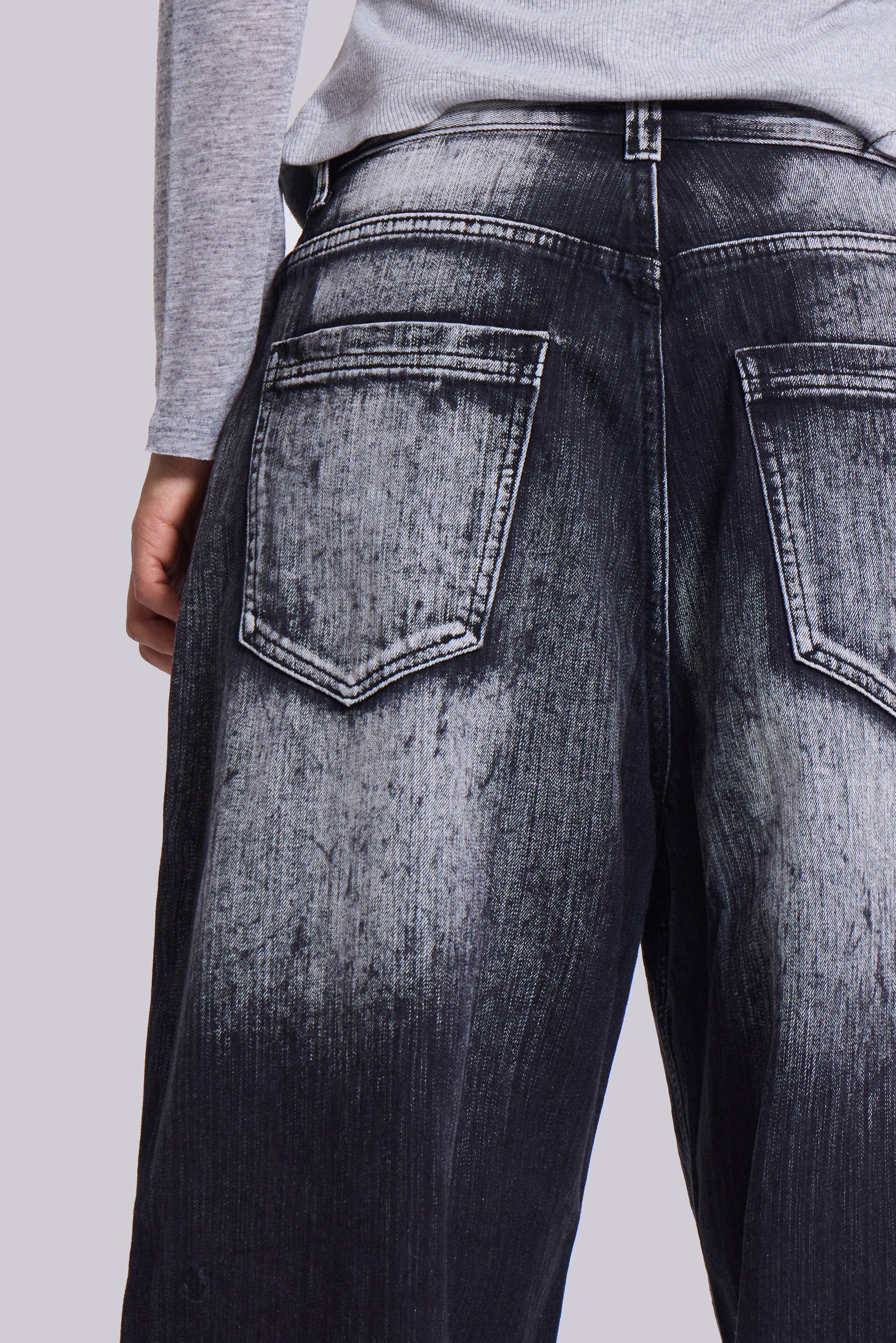 Black White Wash XL Colossus Jeans 6 Black White Wash XL Colossus Jeans