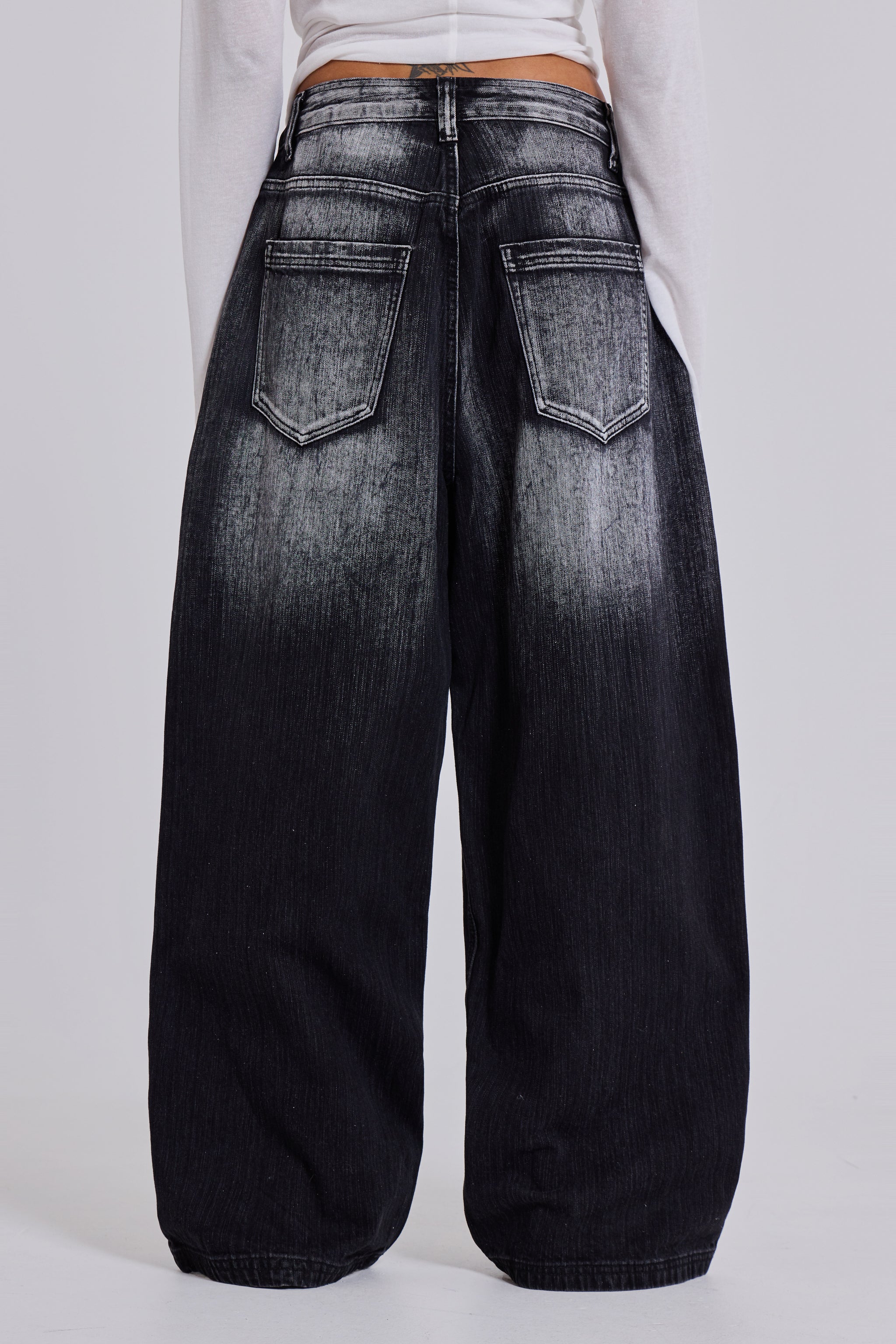 Black White Wash XL Colossus Jeans 9 Black White Wash XL Colossus Jeans