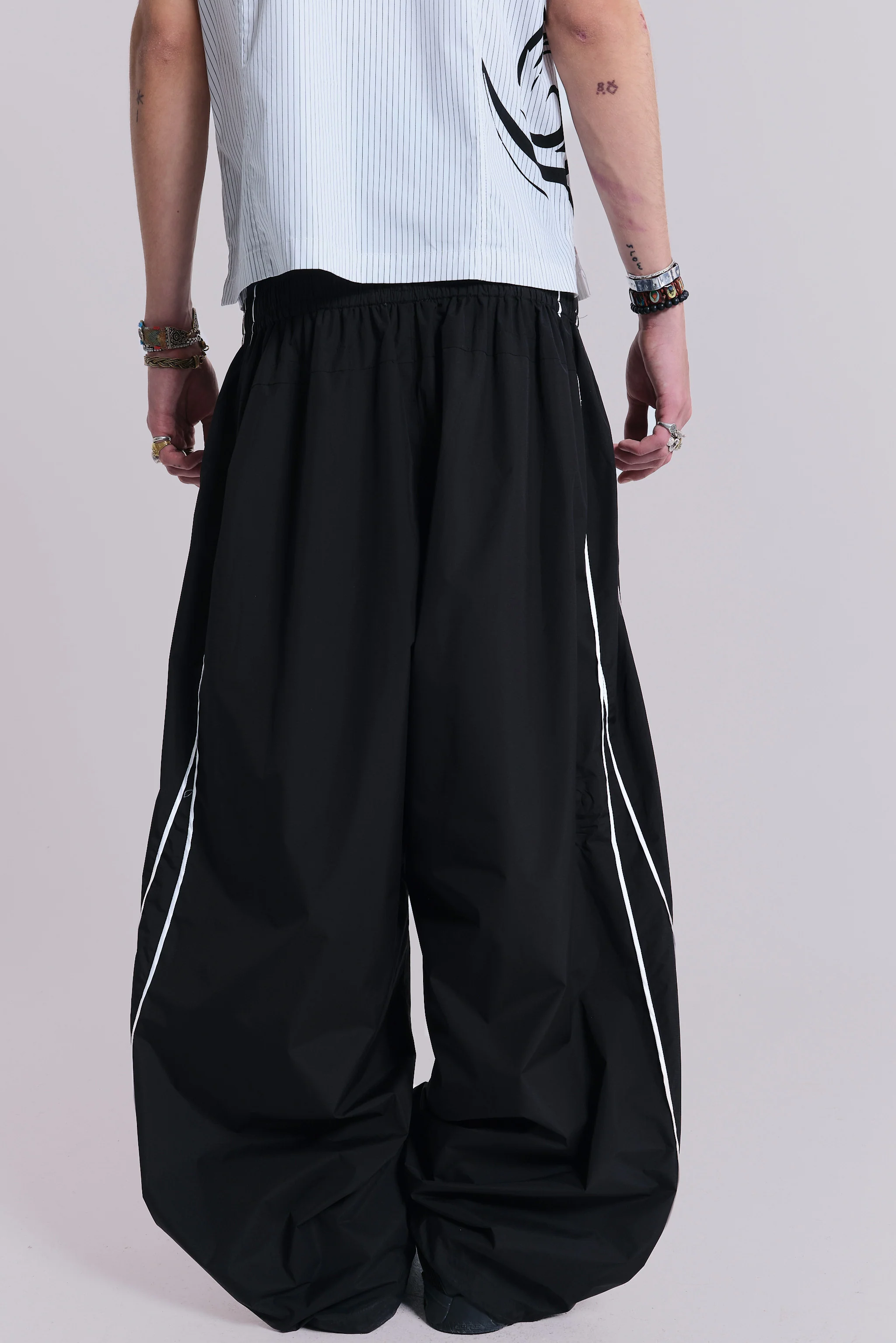 Black Vapor Tracksuit Bottoms 12 Black Vapor Tracksuit Bottoms