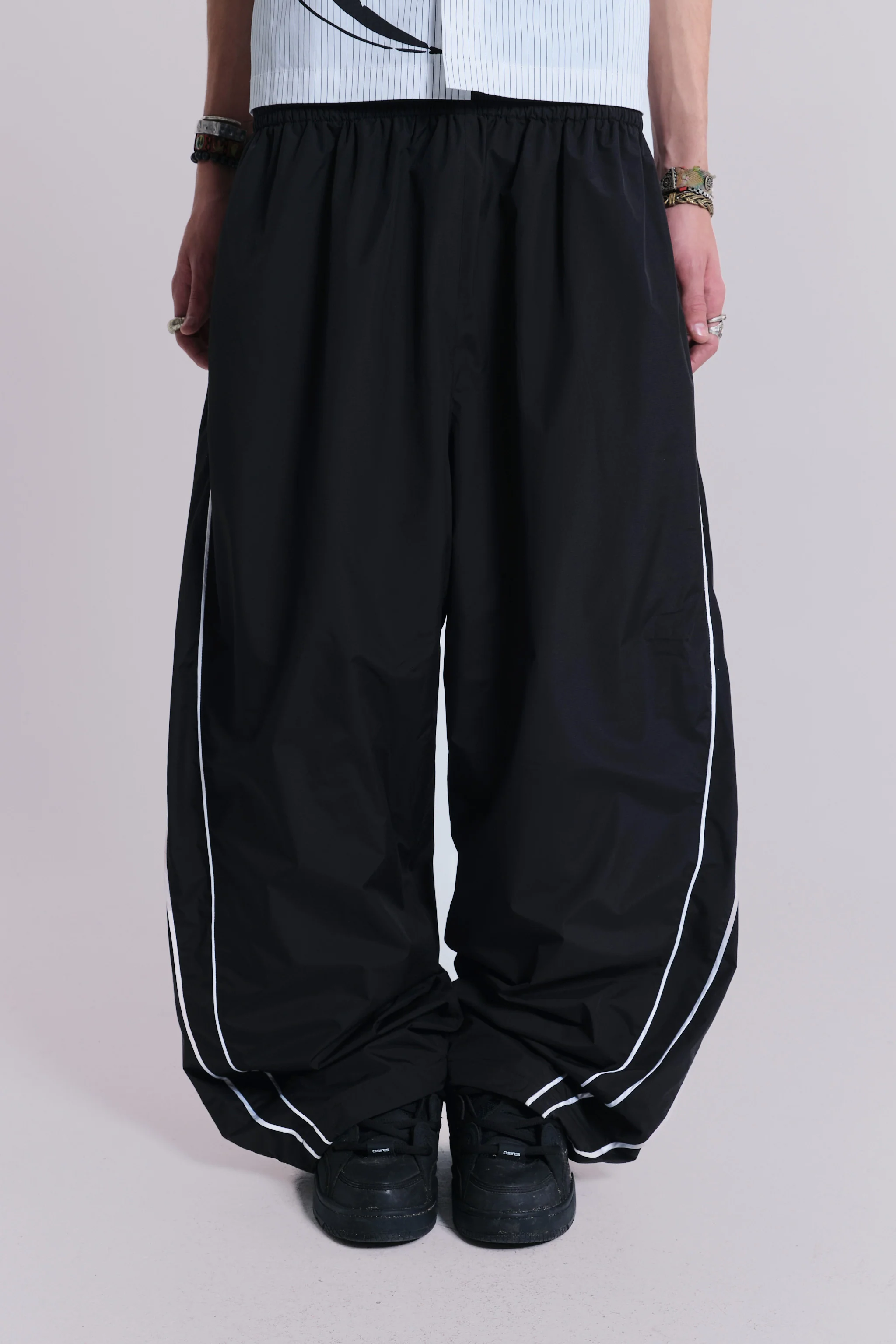 Black Vapor Tracksuit Bottoms 7 Black Vapor Tracksuit Bottoms