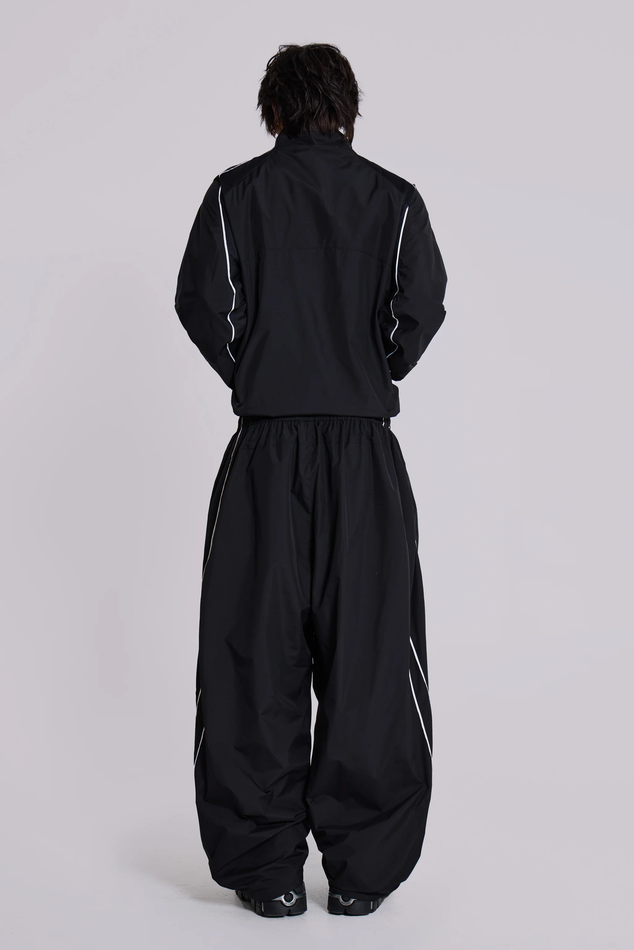 Black Vapor Tracksuit Bottoms 8 Black Vapor Tracksuit Bottoms